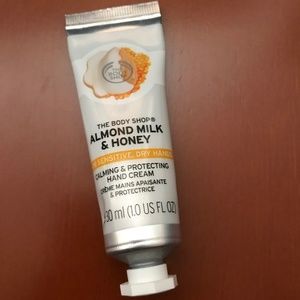 The Body Shop almond milk and honey hand lotion